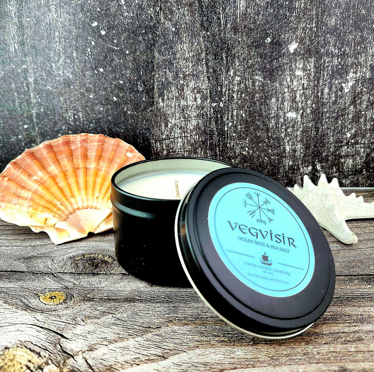 Ocean Mist & Sea Salt Candle Tin